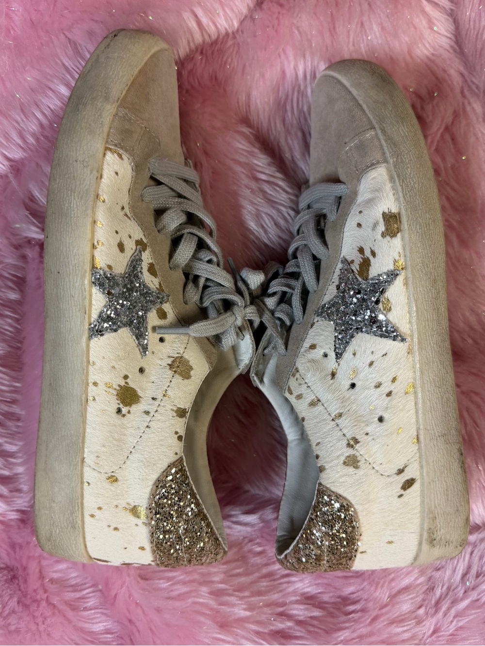 Glitter Star Casual Sneakers